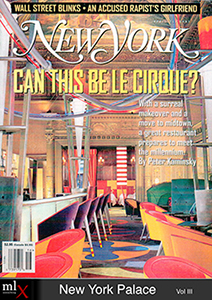 Le Cirque 2000, New York